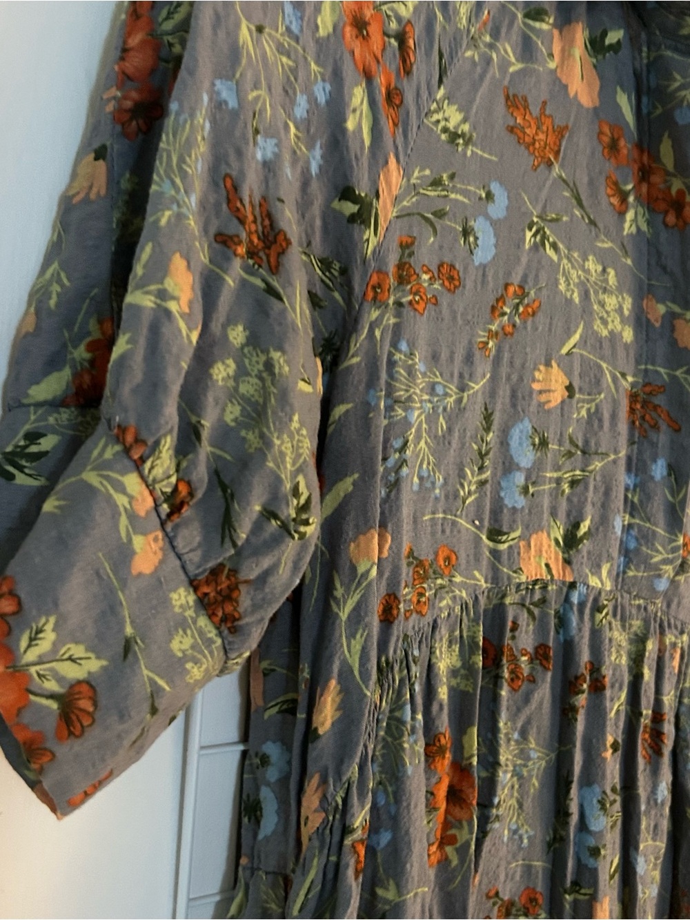 NATURAL Rebbeca Midi Dress - Picture 4 of 5